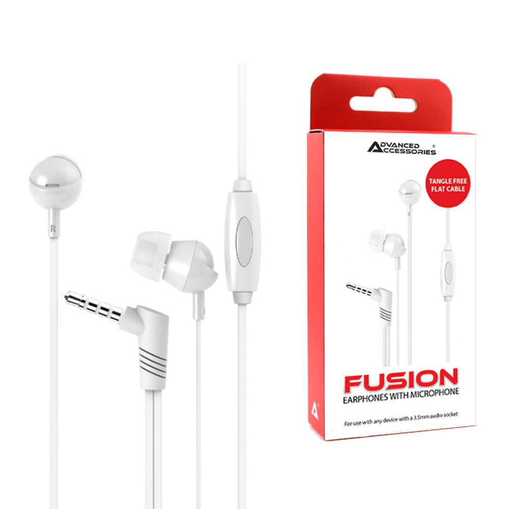 FUSION 3.5mm Earphones with Microphone
