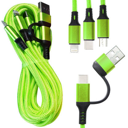 Charge-iT Premium 6in1 USBA/USB-C Cable - 3 Metres