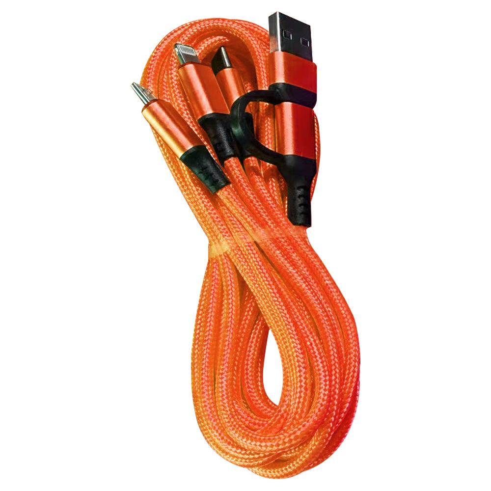Charge-iT Premium 6in1 USBA/USB-C Cable - 3 Metres